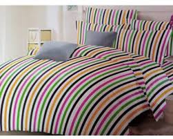 striped bedding set a duvet 4 pillow