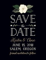 Save The Date Cards Match Your Colors Style Free Basic Invite