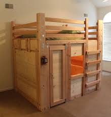 Queen Cabin Bed Plans The Bed Fort