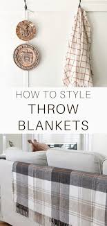 How To Style Throw Blankets For A Warm