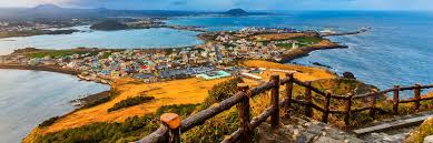Jeju island (aka jejudo, and chejudo) is located in korea strait, approx 130 km (80 ml) to the south of mainland south korea. Visit Jeju Island On A Trip To South Korea Audley Travel