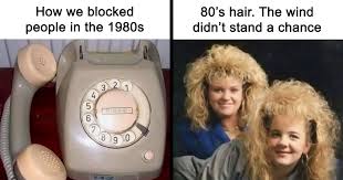 35 memes and posts to the 80s