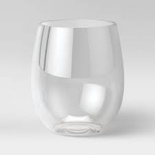 13 4oz 4pk Plastic Wine Glasses Room
