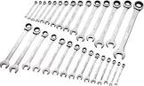 Ratcheting Wrench Set, 30-pc Maximum