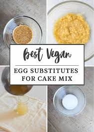 vegan egg subsutes for cake mi