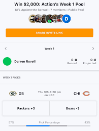 San francisco 49ers quarterback jimmy garoppolo tore his pick: The Action Network On Twitter Cash Prize 2 000 What Action Network Nfl Week 1 Pick Em Pool When Sign Up Now Week 1 Games Are Now Available In The App For All Nfl