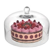 Olympia Glass Cake Dome 285mm Desserts