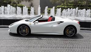 The aerodynamics alone make this sleek machine worthy of a second glance as well as. Ferrari Rent In Dubai From Carrentaldxb Ferrari 488 Spider Ferrari 488 Ferrari