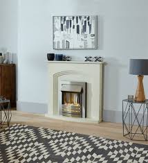 Truro Fireplace Suite In Ivory With
