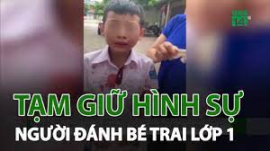 Hòa Bình: Tạm giữ hình sự người đàn ông đánh bé trai lớp 1