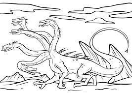 Also you can search for other artwork with our all hydra dragon creature coloring page lineart zeus hercules heracles click pages view printable. Fantasy Hydra Coloring Page Free Printable Coloring Pages For Kids