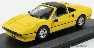 With this big change, the 308 received the letter 'i' to its nomenclature. Best Model 9758 Scale 1 43 Ferrari 308 Gtsi Quattrovalvole 1981 Yellow