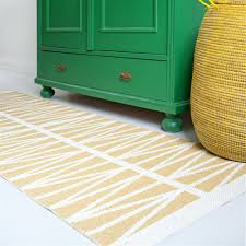 helmi rug yellow from brita sweden