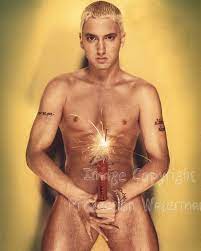 Eminem Nude with Dynamite 8x10 Photo at Amazon's Entertainment Collectibles  Store