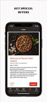 round table pizza rewards on the app