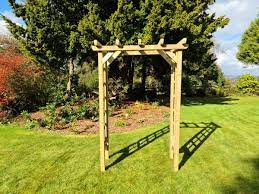 Rose Arch Large Timber Garden Plant