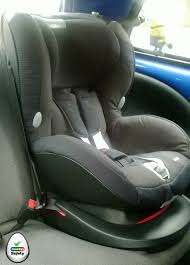 child car seat with a seat belt
