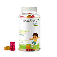 Products like cow's milk (for children 12 months and older), yogurt, cereals, and some juices. Meadbery Kids Calcium With Vitamin D India S No 1 Gummy Vitamins
