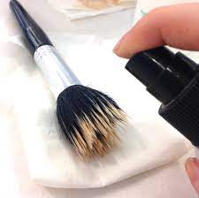 makeup artist tips how to clean liquid