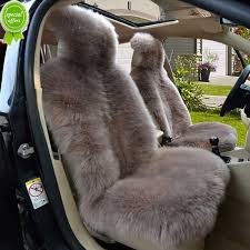 Universal Wool Car Seat Cover Fur Capes