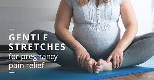 pregnancy stretches for back hips