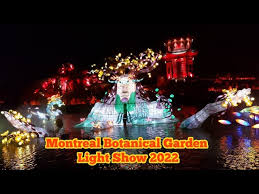 Montreal Botanical Garden Light Show