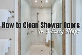 How To Clean Glass Shower Doors 3