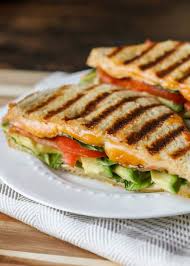 veggie panini simple cheesy