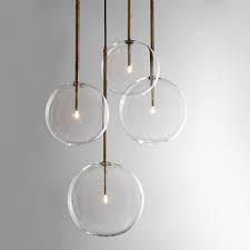 Modern Clear Glass Pendant Lights