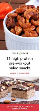 pre workout paleo snacks paleo grubs