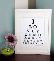 Etsy I Love You More With Every Breath Xo Eye Chart