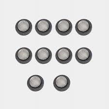 10pcs hose washer with screen black