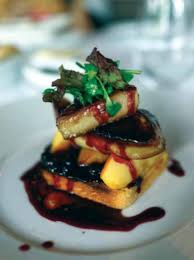 seared foie gras with caramelized