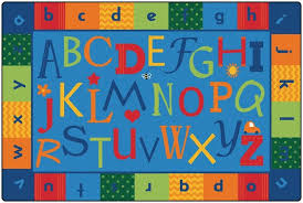 all alphabet around kidsoft rugs by