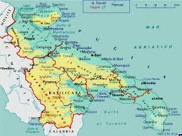 This map was created by a user. Puglia Basilicata Cartina