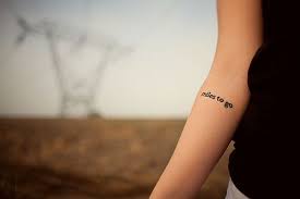 Whether it's on your arm or leg, these quote tattoos about strength, love, courage, struggle, and more, will inspire your next ink — see for yourself! Small Tattoo Tumblr Wanderlust Tattoos Robert Frost Tattoo Go Tattoo