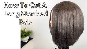 cut a long inverted bob