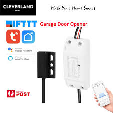 au plug smart wifi garage door opener