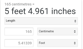 Examples include mm, inch, 100 kg, us fluid ounce, 6'3, 10 stone 4, cubic cm, metres. How Tall Is 165cm In Feet And Inches Quora