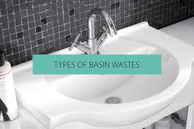 types of basin wastes qs supplies