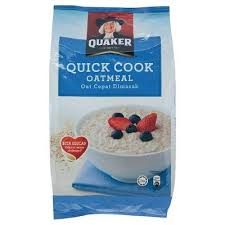 quaker oats quick cooking 800g refill blue