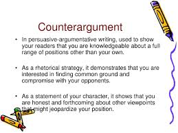 ppt counter argument powerpoint