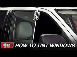 how to properly apply window tint