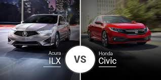 2020 Acura Ilx Vs 2020 Honda Civic