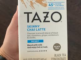 skinny chai latte black tea nutrition