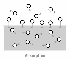 common absorption coefficients for