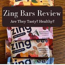 zing bars review are they tasty healthy