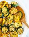 zucchini and squash on the grill