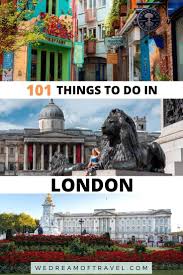 london bucket list 101 things to