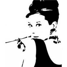 Audrey Hepburn Wall Sticker